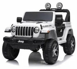 Macchina Elettrica per Bambini Jeep Wrangler Bianco