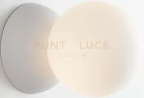 Plafoniera kiss sgerica bianca 1 luce attacco g9 10x14cm in gesso e...