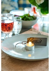 Decorazioni luminose grigie in set di 2 Amalia - Sirius