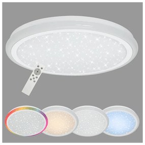 Plafoniera LED Edge Ø 41 cm bianco IP20, 1800 lumen