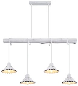 Globo 54050-4H - Lampadario su filo JOWITA 4xE27/40W/230V