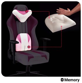 Sedia Da Gaming Diablo X-Player 2.0 In Materiale Kids Size: Marshmallow Pink