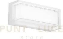 Applique led block bianco rettangolare 24w 3210lm cct 3000 e 4200 e...