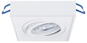 Faretto da incasso NUSA 1xGU5,3/MR16/50W/12V quadrato bianco