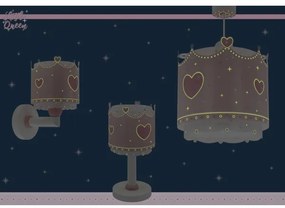 Dalber 61109 - Applique per bambini LITTLE QUEEN 1xE27/60W/230V