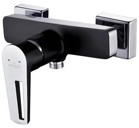 Cersanit S951-034 - Rubinetto doccia MILLE nero/cromo lucido