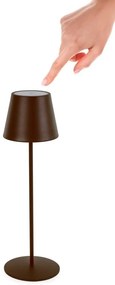 Lampada ETNA a LED marrone