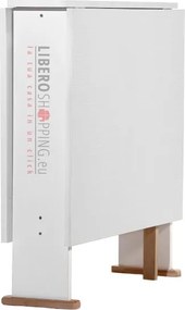 Tavolo da pranzo richiudibile in legno 136x74 cm SUSANNA Bianco