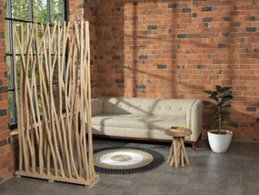 Divisorio L. 100 x P. 25 x H. 180 cm in Legno di teak Naturale - GAYANA