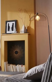Lampada da terra Kasteli in acciaio, H 175 cm, E27 MAX40W SEYNAVE