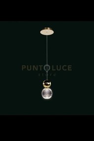 Lampada a sospensione brillante, oro brillante  led 5w, lumen 425, ...