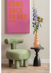 Tavolino rotondo in metallo ø 34 cm Folly – Leitmotiv