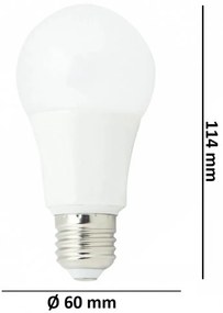 Lampada LED E27 12W Dimmerabile Colore  Bianco Naturale 4.000K