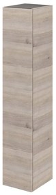 Colonna per mobile bagno Neo SENSEA 1 anta P 35 x L 30 x H 154 cm rovere grigio legno
