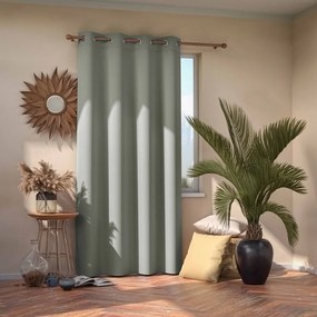 Tenda termoisolante/parzialmente oscurante grigia 140x245 cm Kierra – Restilo