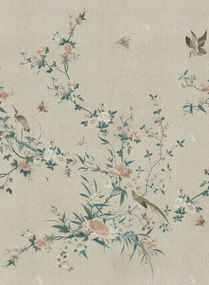 Sandberg Wandbild Bloom - Grey