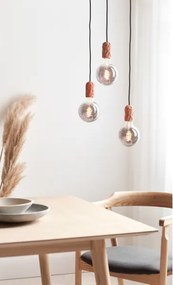Nordlux - Cavo di alimentazione HANG 1xE27/40W/230V rame/nero