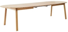 Tavolo da pranzo pieghevole in rovere naturale 100x220 cm Amalfi - Hammel Furniture