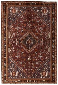 Shiraz Tappeto persiano 180 x 260 Rosso (Iran) Annodato A Mano
