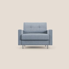 Megan poltrona letto in microfibra smacchiabile T11