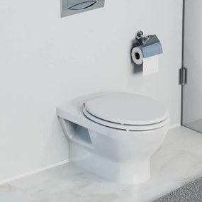 Schütte 84100-A - Copriwater bianco SoftClose in MDF (legno)