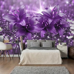 Fotomurale  Masterpiece of Purple  Colore Viola, Dimensioni e Misure 100x70