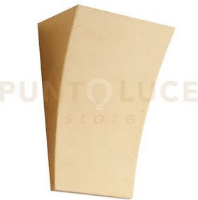 Applique a parete a parete alma oro 2 luci attacco g9 19x10x25cm in...