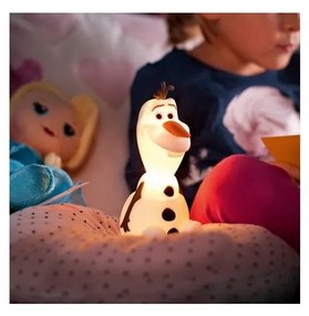 Philips 71768/08/16 - Lampada LED per bambini DISNEY FROZEN OLAF LED/0,3 W/2xAAA Pupazzo di neve
