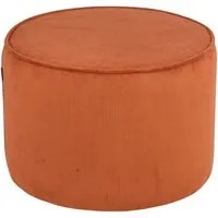 LABEL51 Pouf Tibo 55x55x40 cm Ruggine a Coste 443961