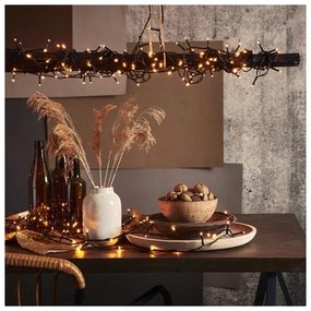 Eglo 410813 - Catena natalizia LED da esterno GOLDEN 360xLED 30,2m IP44 bianco caldo