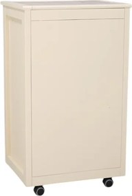 Carrello Cassettiera Giada con piano mattonelle in ceramica AVORIO