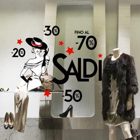 Saldi moda | Vetrofania