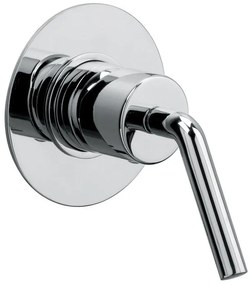Rubinetto per doccia getto laminare cristallino Verbano cromo lucido