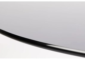 Tavolo da pranzo rotondo con piano in vetro ø 104 cm Floris - White Label