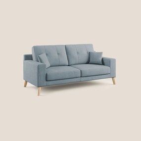 Danish divano moderno in tessuto morbido impermeabile T02 carta da zucchero 146 cm