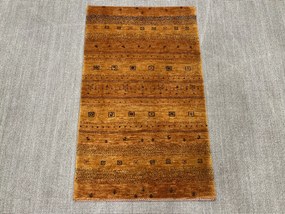 Loribaft Tappeto persiano 80x130 Giallo (Iran) Annodato A Mano