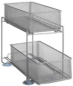 WENKO 53140800 - Mensola GIOMA 35x33,5 cm argento