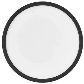 Plafoniera LED FLORI LED/18W/230V 4000K nero diametro 29 cm