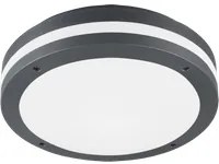 Plafoniera Led Esterno Parete Soffitto Sensore Movimento Antracite PiaveGD Trio