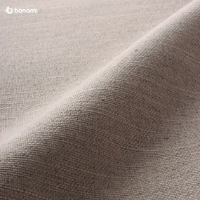 Letto matrimoniale imbottito beige con contenitore con rete inclusa 140x200 cm Lotte – Meise Möbel