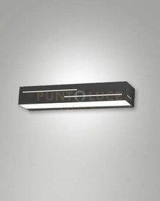 Banny applique antracite a led 3000k - 18w - 1700 lm, 31cm ip20