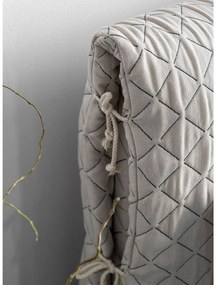 Letto singolo imbottito beige con rete 90x200 cm Sleepy Luna - Miuform