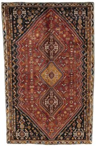 Shiraz Tappeto 180x280 Rosso (Iran) Annodato A Mano
