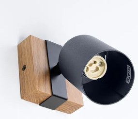 Sollux SL.1343 - Faretto da parete FAGER 1xGU10/10W/230V nero