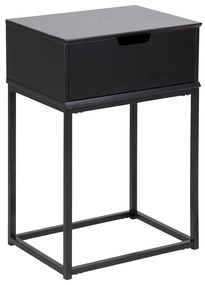 Comodino nero Mitra - Actona