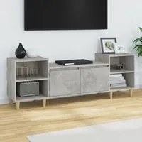 Mobile per TV Grigio Cemento 160x35x55 cm Legno Multistrato cod mxl 26465