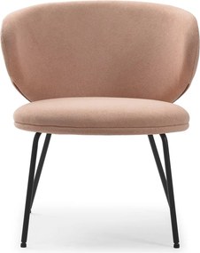 Poltrona in rosa chiaro Rush – Marckeric