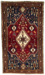 Shiraz Tappeto persiano 120 x 200 Rosso (Iran) Annodato A Mano