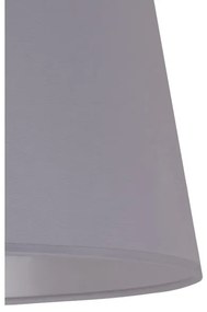 Duolla - Paralume per lampada da terra CLASSIC L E27 diametro 38 cm grigio