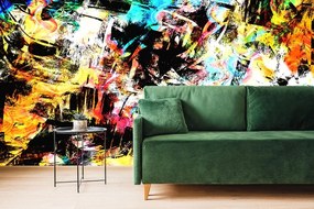 Carta da parati autoadesiva – Arte graffiti unica